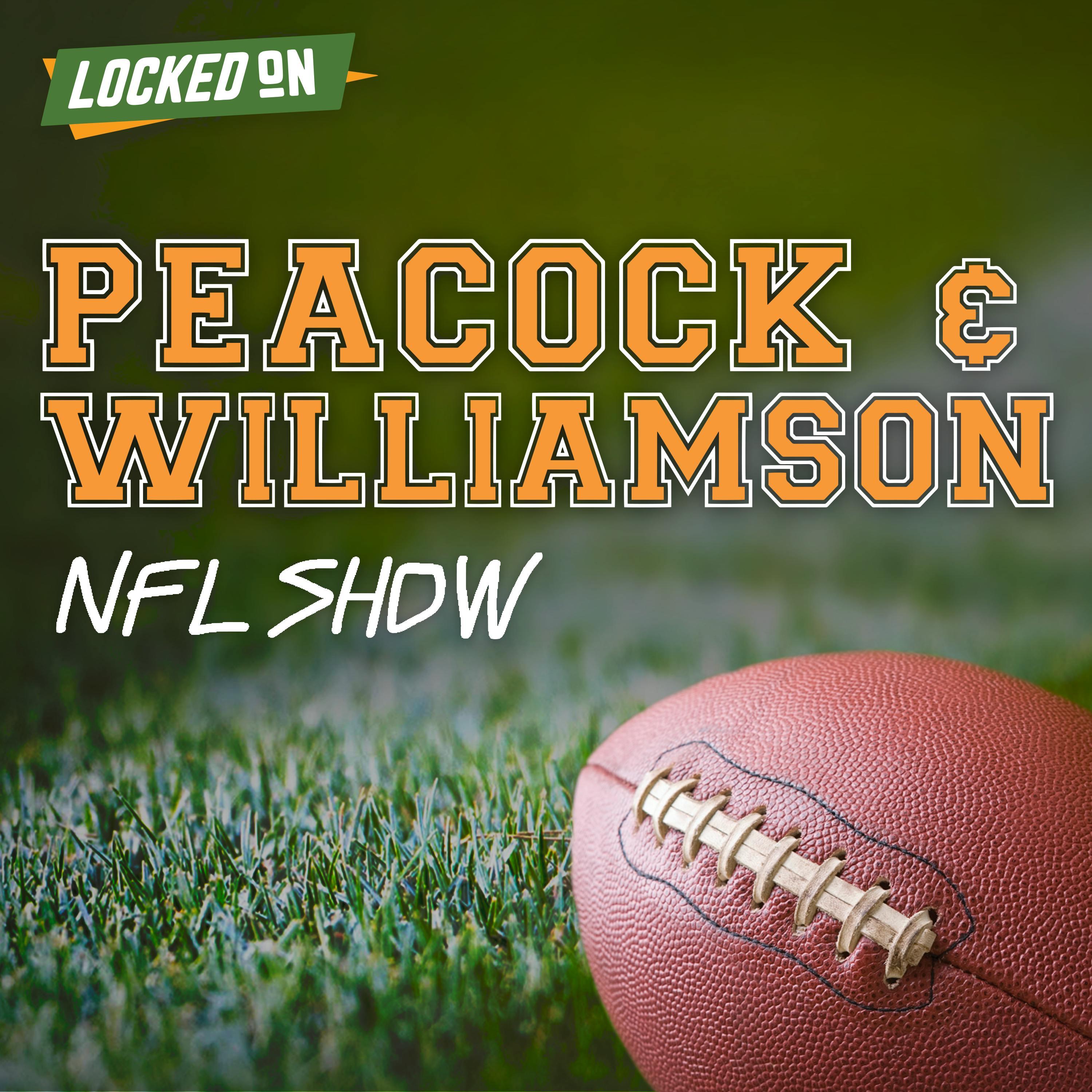 Show poster of Peacock and Williamson NFL Show - Daily Podcast Powered by Locked On